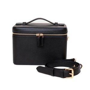 PRE-LOVED 🤍 Cloth & Paper Smooth Caviar Leather Vanity Case + Felt Organizer